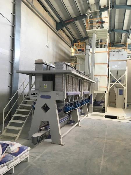 خط تولید مکمل و کنسانتره راهاندازی شده توسط شرکت آسیاب