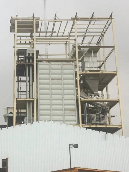 سازه فلزی خط تولید خوراک ساخت آسیاب ماشین ایرانیان