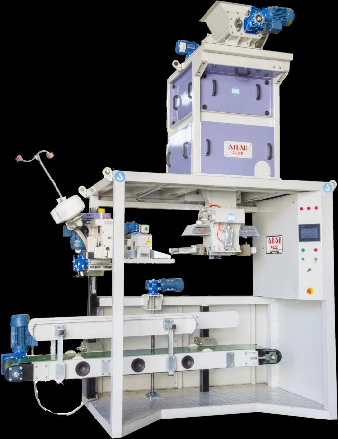 ماشین پرکن نیمه اتومات - بستهبندی دقیق و سریع مواد ساخت آسیاب